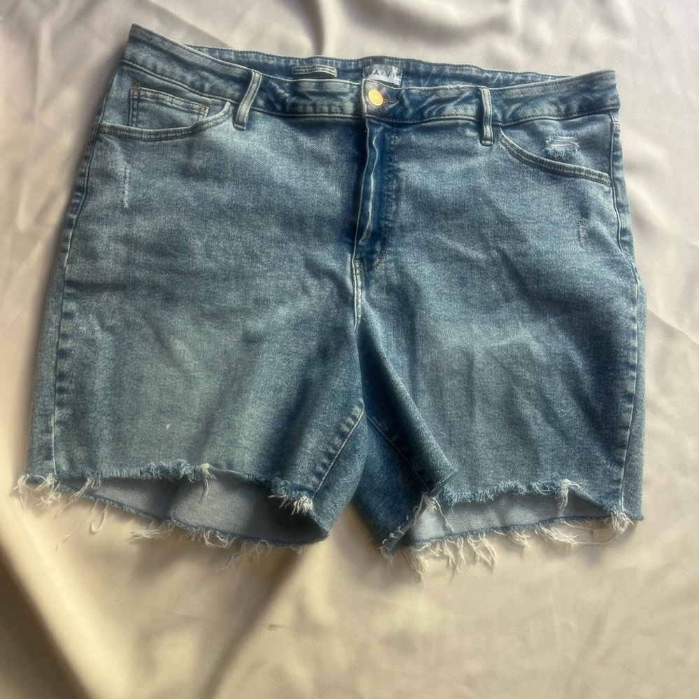 Denim Blue Women's Shorts